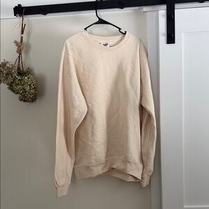 Classic Cream Men's Sweater